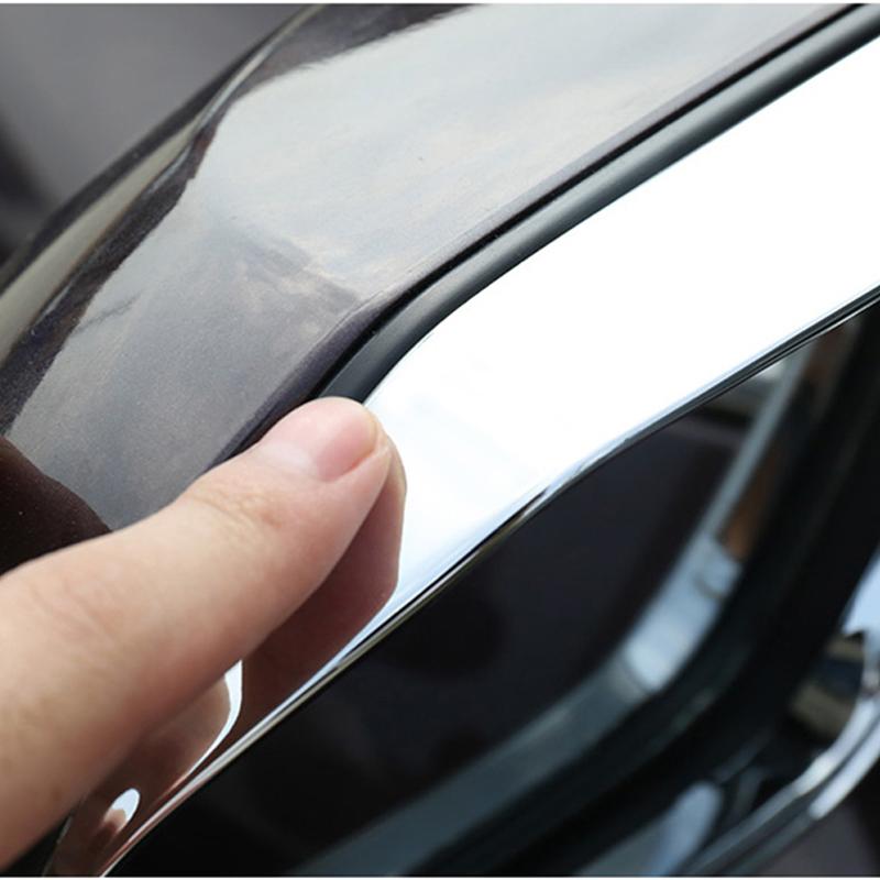 For Toyota Corolla - 2022 E210 12th ABS Car Rearview Mirror Eyebrow Shield Cover Trims Stickers Decoration Accessories