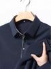 Men's Short-Sleeve Polo Shirt - Summer Fashion Lapel, Loose Fit, Casual Base Layer Top
