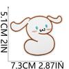 Animated Kitten Embroidery Cloth Sticker, Clothes Bag Decoration, Puppy Letter Computer Embroidery Label, English Letter Patch Sticker
