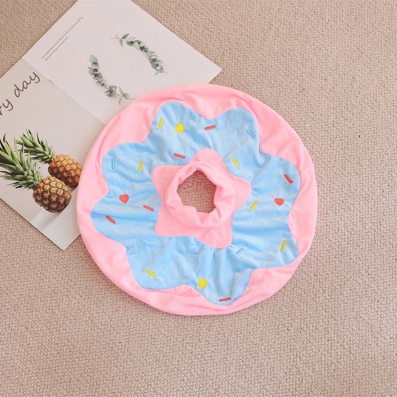 38/58cm Cushion Head Pillow Empty Donut Plush Pillow Like Real Fantastic Ring Shaped Food Plush Soft Creative Seat
