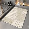 Super absorpční koupelnová předložka Protiskluzové geometrické předložky do vany Diatom Rychleschnoucí koberec do sprchy Severská kuchyně Rohožka Tapis De Bain