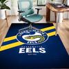 1 Stück Fußballteam-Design Teppich - Rutschfest, Weich & Gemütlich Fußmatte für Wohnzimmer, Schlafzimmer, Büro - Dekoteppich für Innen/Außen