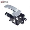 1/2/4 Pcs Chrome interior Door Handle For Nissan Navara D40 & Pathfinder R51 2005-2018 Front Rear Left Driver or Right Passenger