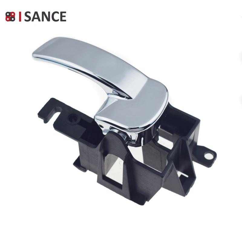 1/2/4 Pcs Chrome interior Door Handle For Nissan Navara D40 & Pathfinder R51 2005-2018 Front Rear Left Driver or Right Passenger