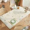 Modern Simple Pvc Waterproof, Oil-Proof And Anti-Scalding Leave-In Table Mat Rectangular Leather Tablecloth Dining Table Mat Coffee Table Mat