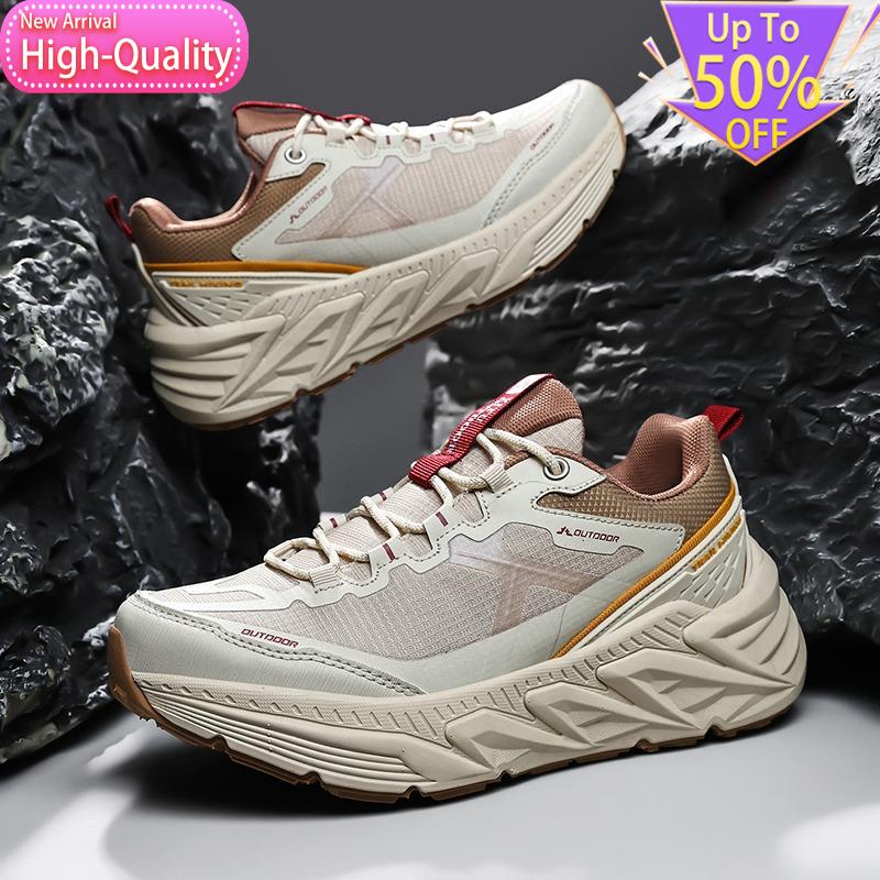 Summer New Fashionable Mens Casual Shoes Durable Marathon Stable Sports Shoes Lightweight Flexible Foot Protection Walking Shoes