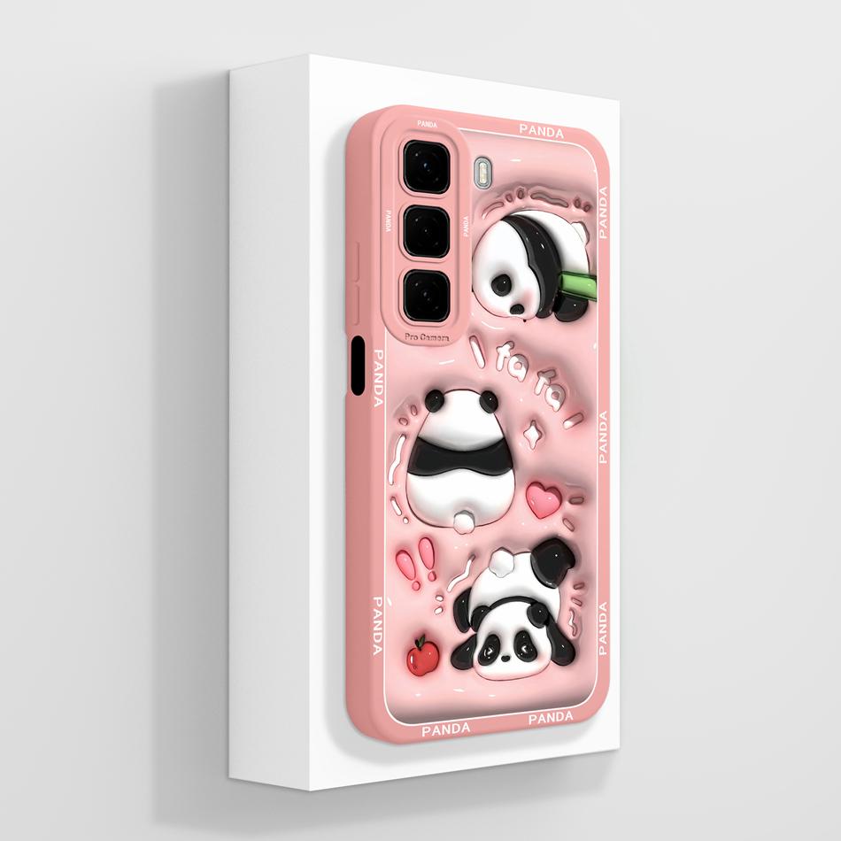 For Infinix Hot 50 Pro Plus Case Aesthetic Style Cover For Infinix Hot50i Full Protection Back Cover Soft Liquid Silicone Bumper