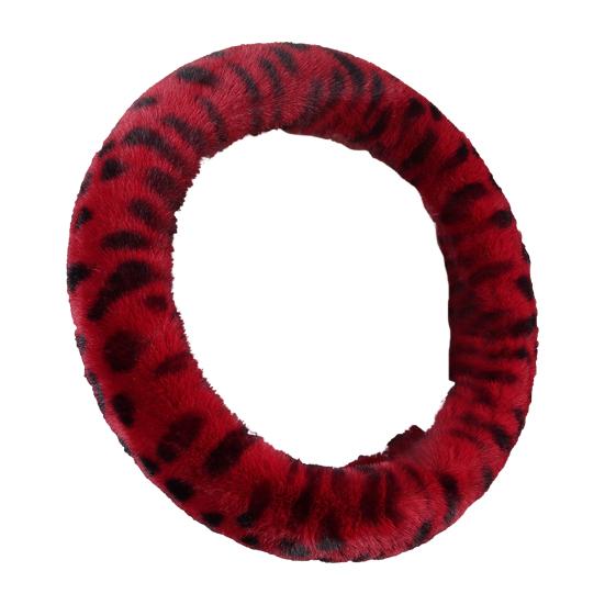 Auto Lenkradbezug, weich, flauschig, warm, Lenkradbezug für den Winter, Plüsch, Autozubehör