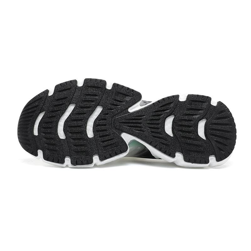 Spring and Summer New Couples Running Shoes Lightweight Sports Shoes Men's Breathable Mesh White Shoes Casual Soft Soles Youth Trendy Shoes