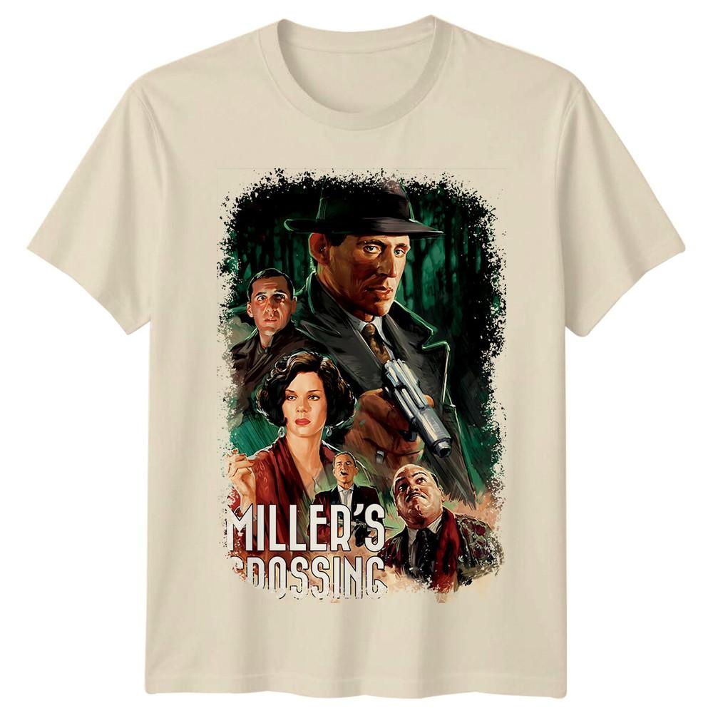 Millers Crossing 1990 Movie Poster Inspired TShirt Retro 90s Tee Unisex