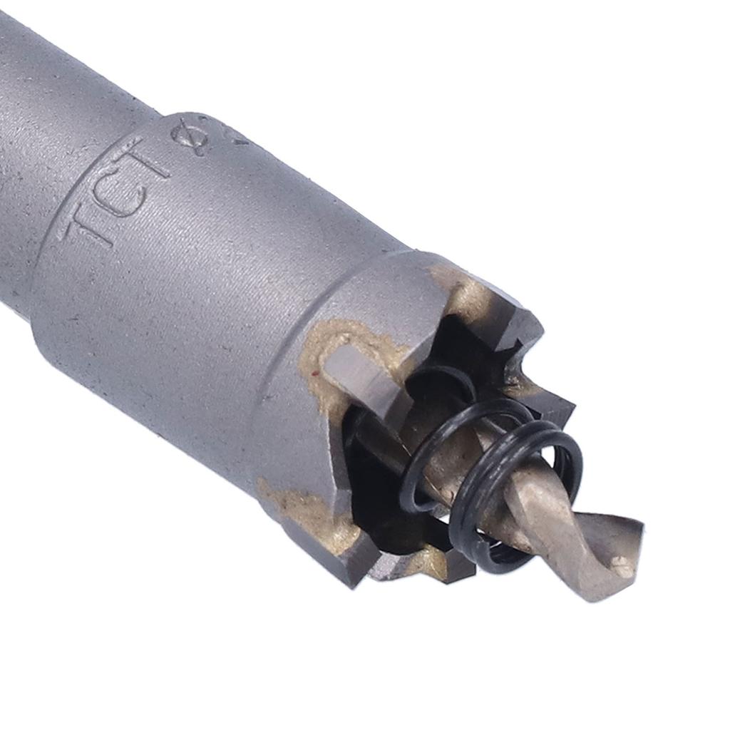 Hole Saw High Speed Steel Three Blades Inclination Angle Design Hole Cutter for Metal with Hex Key