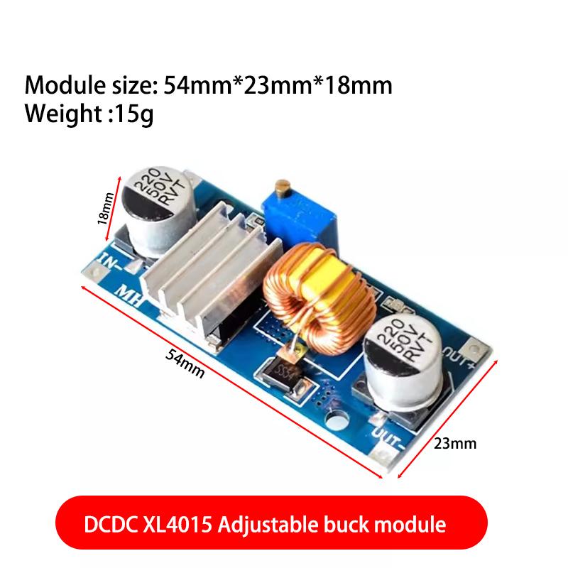 XL4015 high current 5A constant voltage constant current step-down power supply module LED drive lithium battery charging module