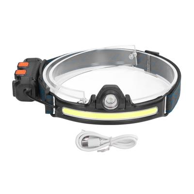 XPG COB Induktions-Stirnlampe Typ C Wiederaufladbar Outdoor LED Stirnlampe mit eingebautem Akku