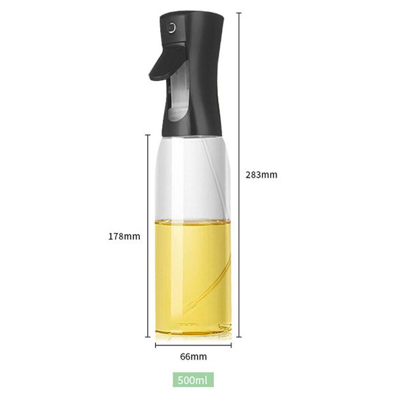 Kitchen Atomizing Oil Sprayer, Precision Oil Control Spray Bottle, Food Grade Plastic Leak - Proof Dispenser (Multi - Capacity)