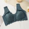 Female Front Closure Bra Sexy Lace Push Up Bra Women Soft Seamless Underwear Crop Top