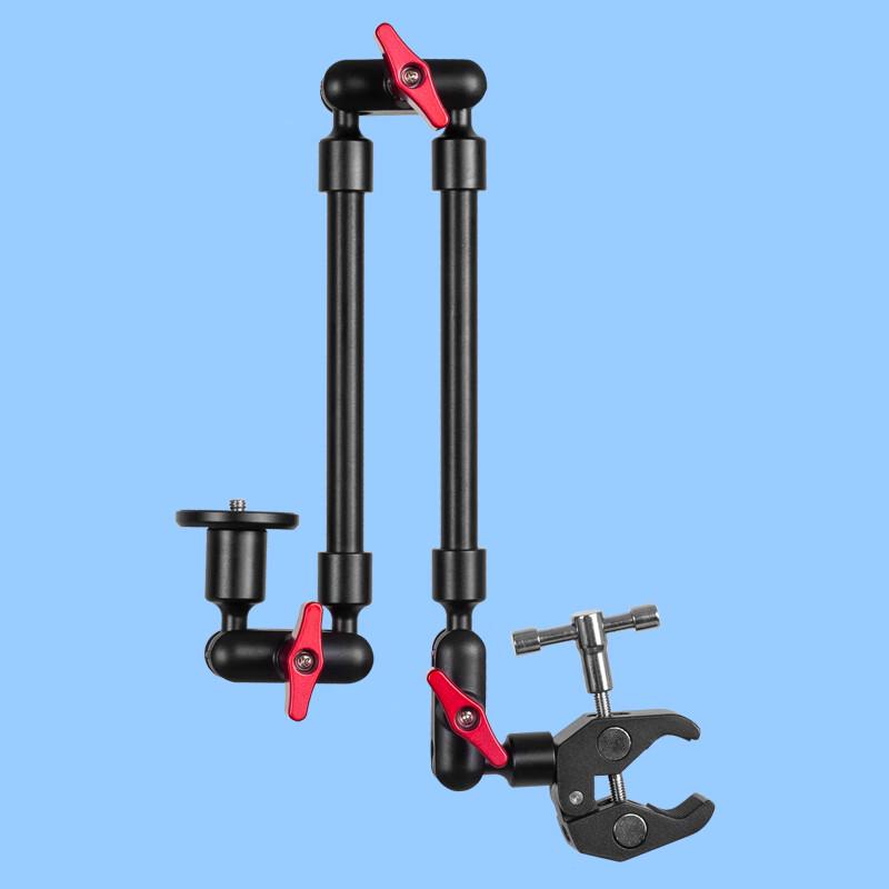 TEXIAN Outdoor Metal Crab Clamp with Articulating Arm