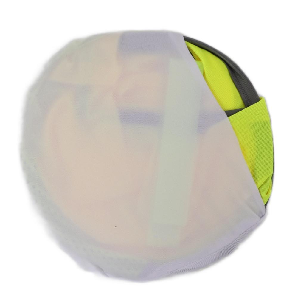 3PCS with Reflective Stripe Hard Hat Sun Shield With Breathable Mesh Full Brim Mesh Hat for Cycling