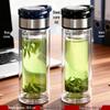 High-Temperature Resistant Double-Layer Printed Borosilicate Glass Tea Cup