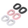 2pcs Replacement Ear Pads Professional Noise Insulation Breathable Cotton Linen Fabric Memory Foam S