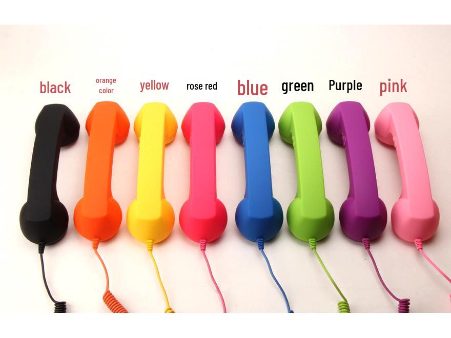 Retro Fashion Handset with External Microphone for Mobile Phones