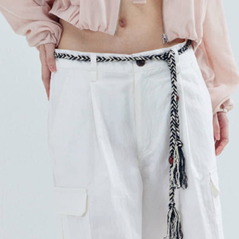 

ОТКРЫТИЕ СОЛНЦА Богемный пояс с кисточками FREE