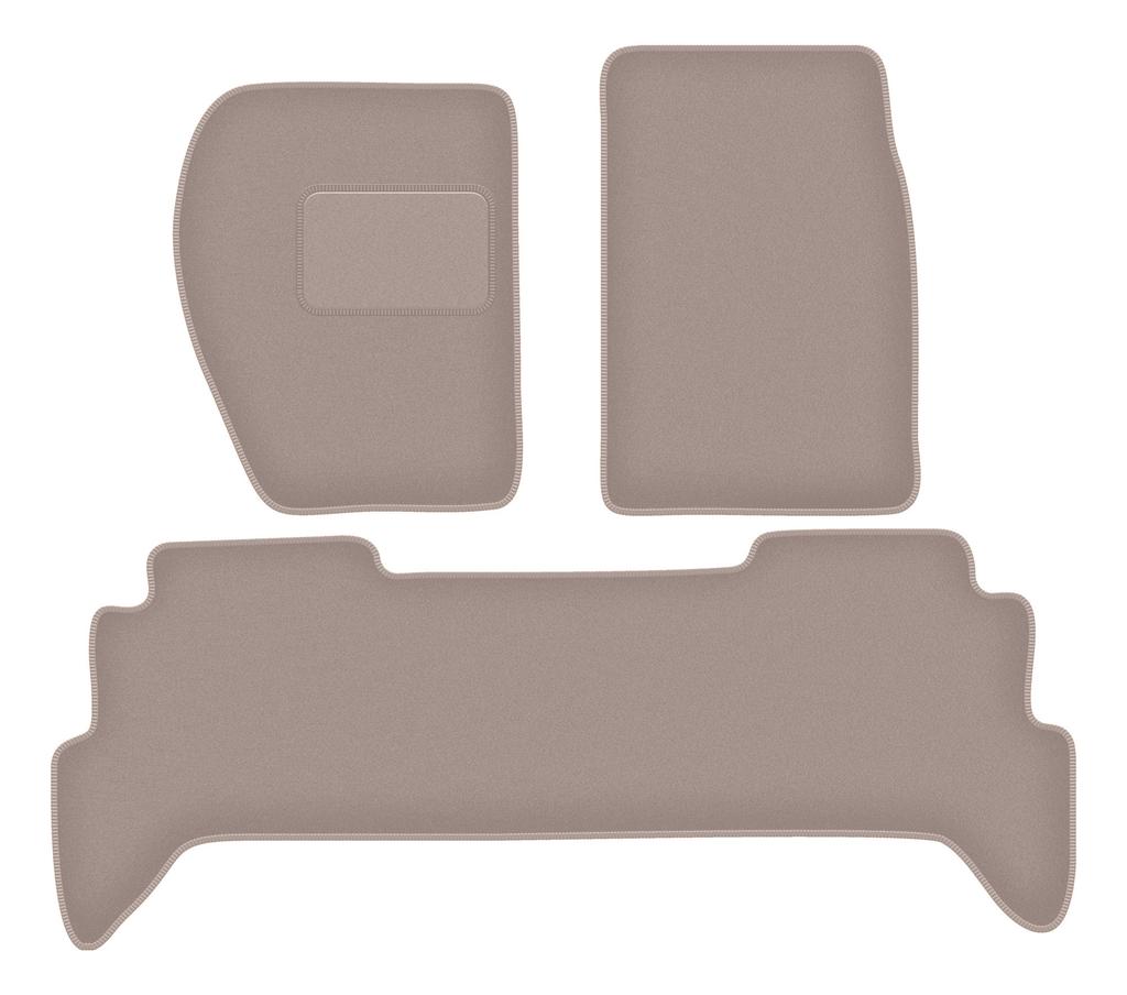 Dywaniki welurowe w kolorze beżowym: Land Rover Discovery I terenowy (1989-1998)