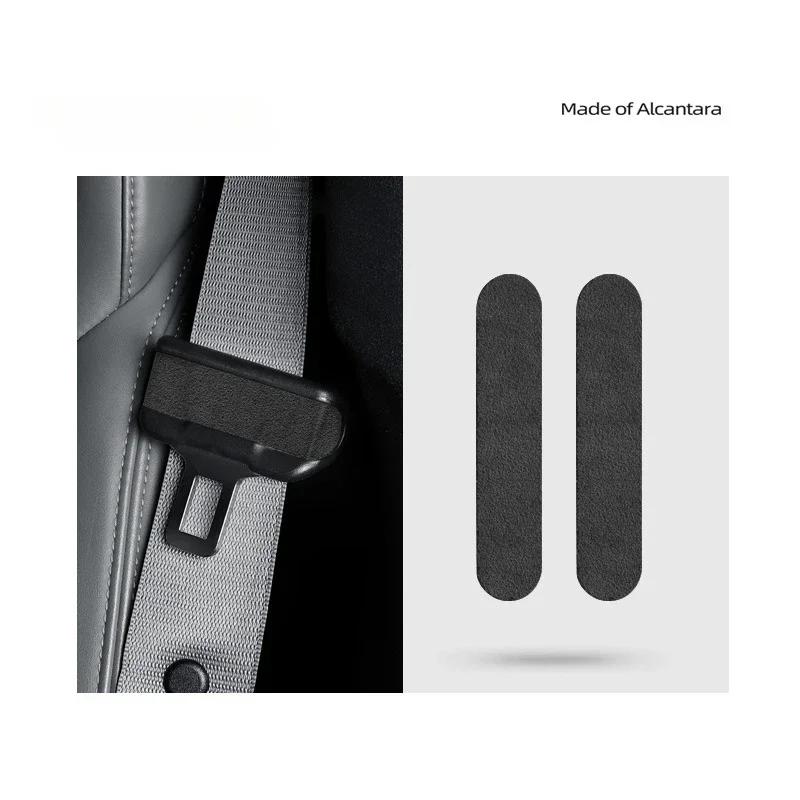 

Наклейки на рамку лампы для чтения из замши Alcantara для Tesla Model 3 Highland 2024 года, новые аксессуары для салона автомобиля Model3