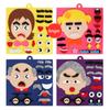 30cm/11.8in Change Face 3D Puzzle Funny Game Children Montessori Learning Educational Toys for Kids Facial Expression Sticker