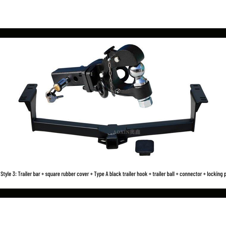 Compatible with 2009-2018 and 2020 Toyota RAV4 for trailer hitch modification with rear tow hook.