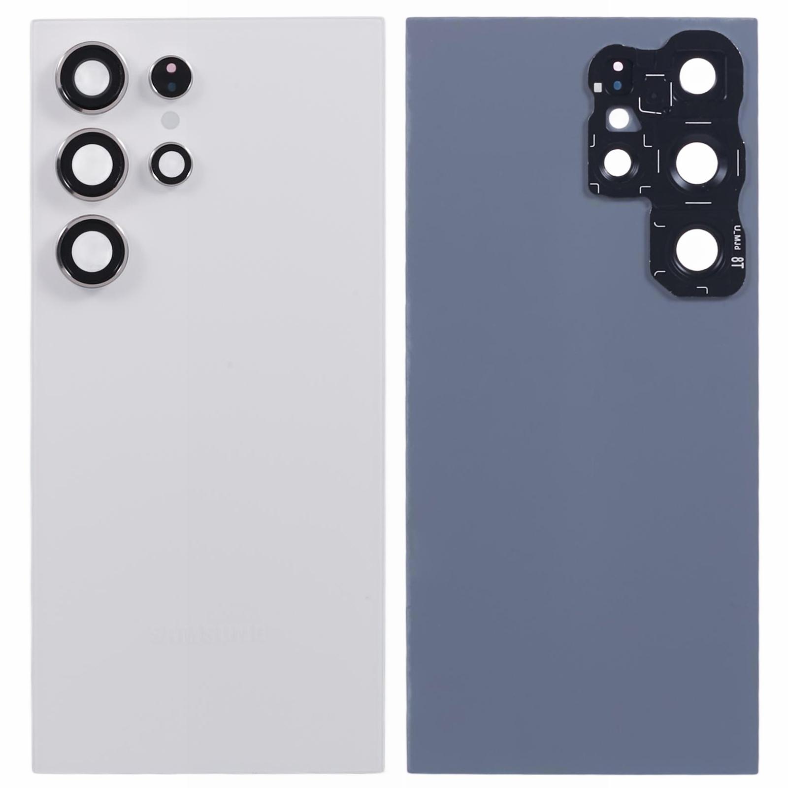

For Samsung Galaxy S24 Ultra S928 Battery Housing with Camera Lens Cover White
