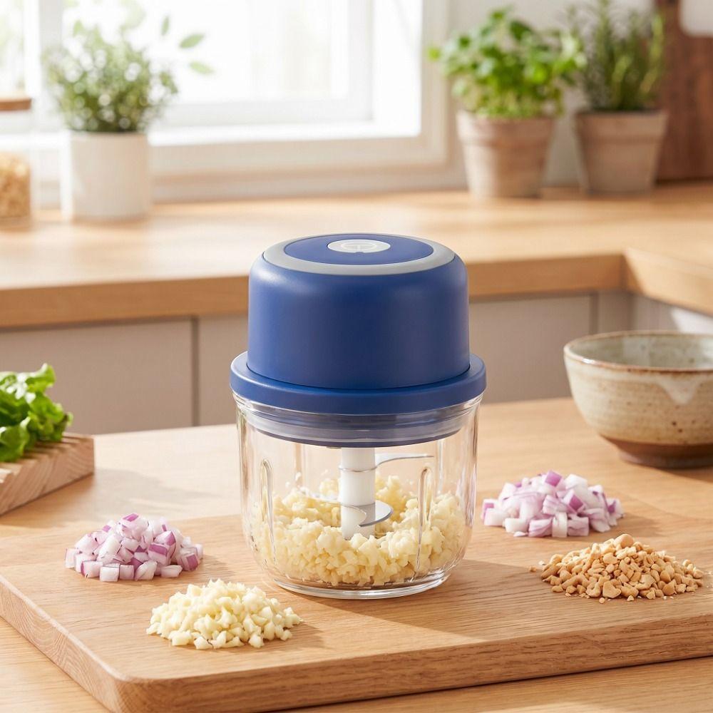Multifunction Electric Garlic Chopper Rechargeable Multifunctional Electric Mincer Home Appliance