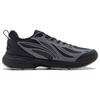 Li Ning Cushioning Slip Resistant Abrasion Resistant Low top Running Shoes Men's Shadow Gray ARXT021-3