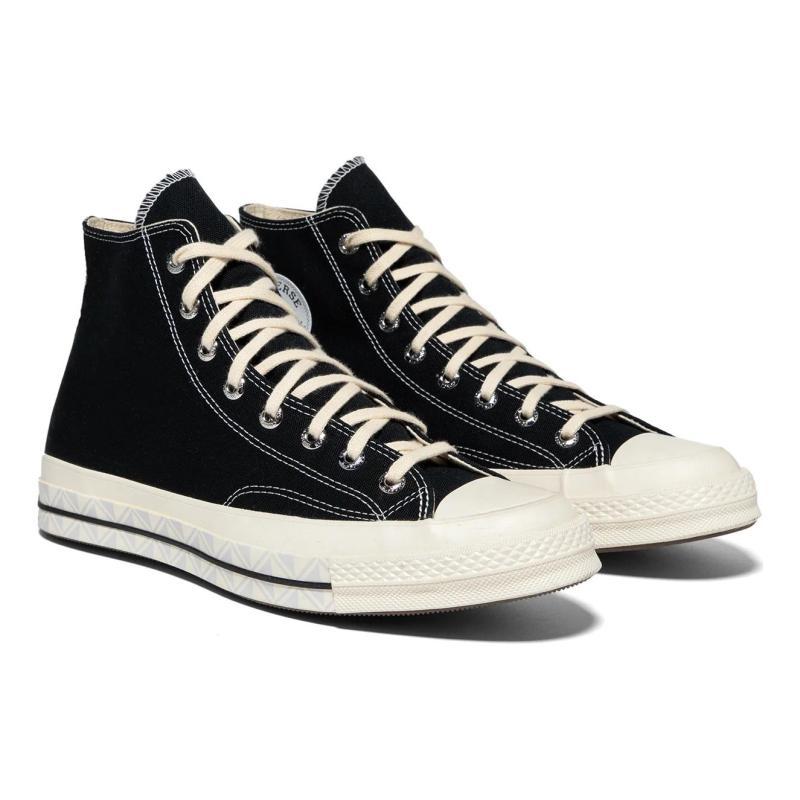 CONCEPTS X Converse Chuck 70 Non-Slip Shock Absorption High-Top Board Shoes Unisex Black & White