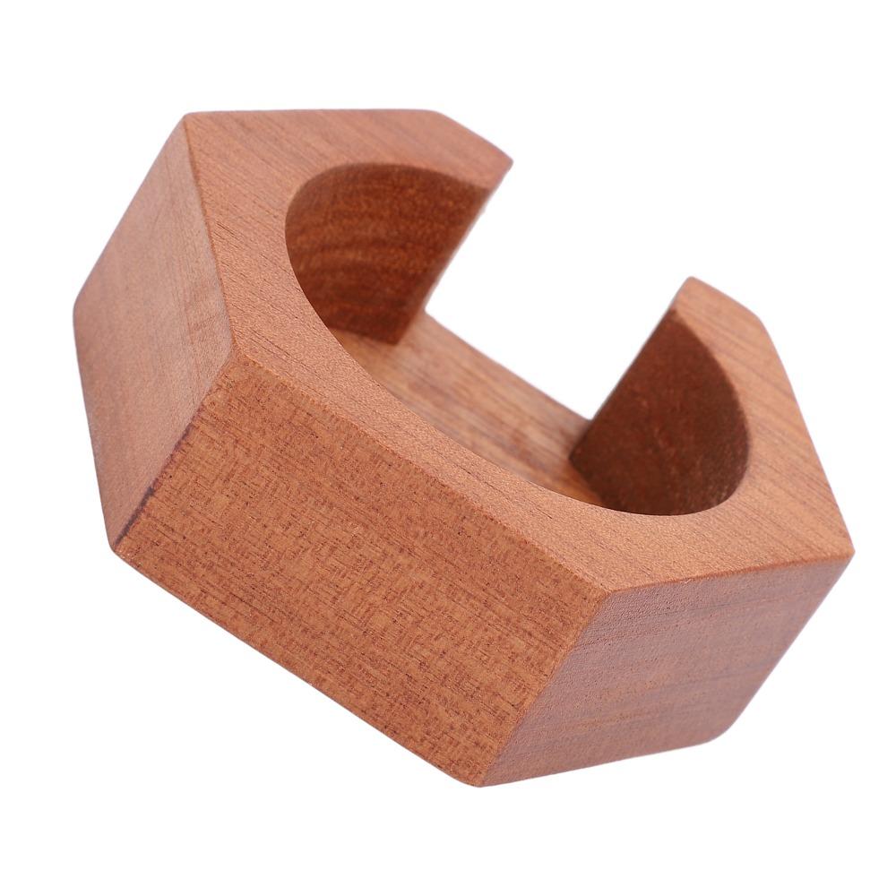 Solid Wood Coffee Paper Filter Holder Polished Surface Coffee Filter Paper Organizer Home Use