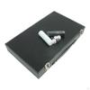 Premium Medium 15 Inch Folding Backgammon Set PU Leather Case Playing Pieces Gifts for Adults Kids