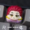 Hunter X Hunter Zanaatkar Reçine Tuş Başlığı Sevimli Gon Killua Hisoka Kurapika Chrollo Illumi 3D Anime ESC Tuş Başlığı Mekanik Klavye Hediye