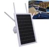 Solar Powered 4G LTE Modem Router IP66 Water Proof Wireless Outdoor WiFi Router with 15W Solar Panel for RV Security Camera