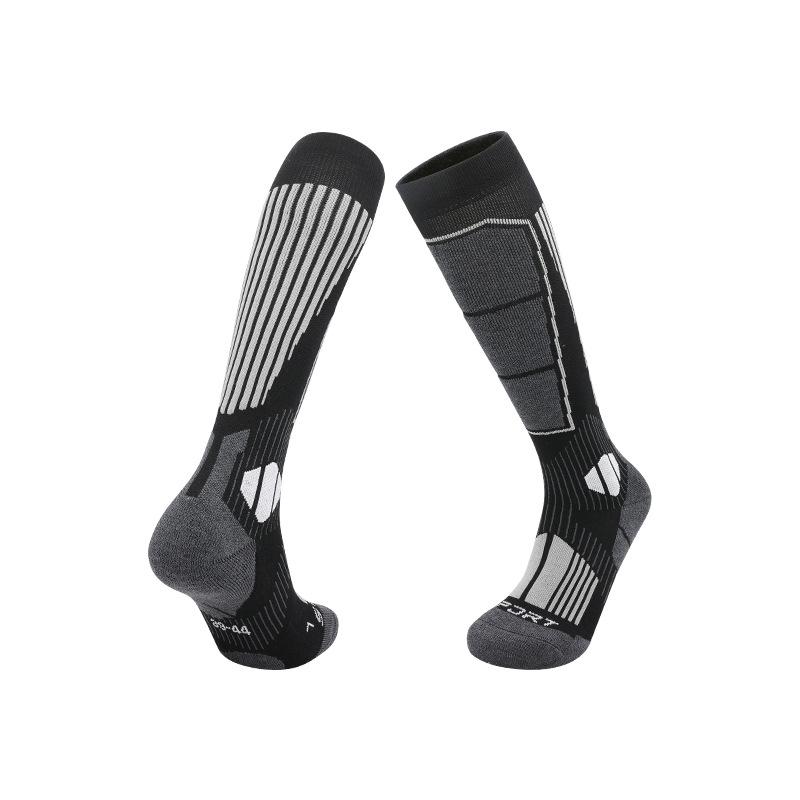 2026 Winter Professionelle Skisocken Verdickte Wollsocken Herren und Damen Langschaft Thermische Schneesocken Sportschnee Socken