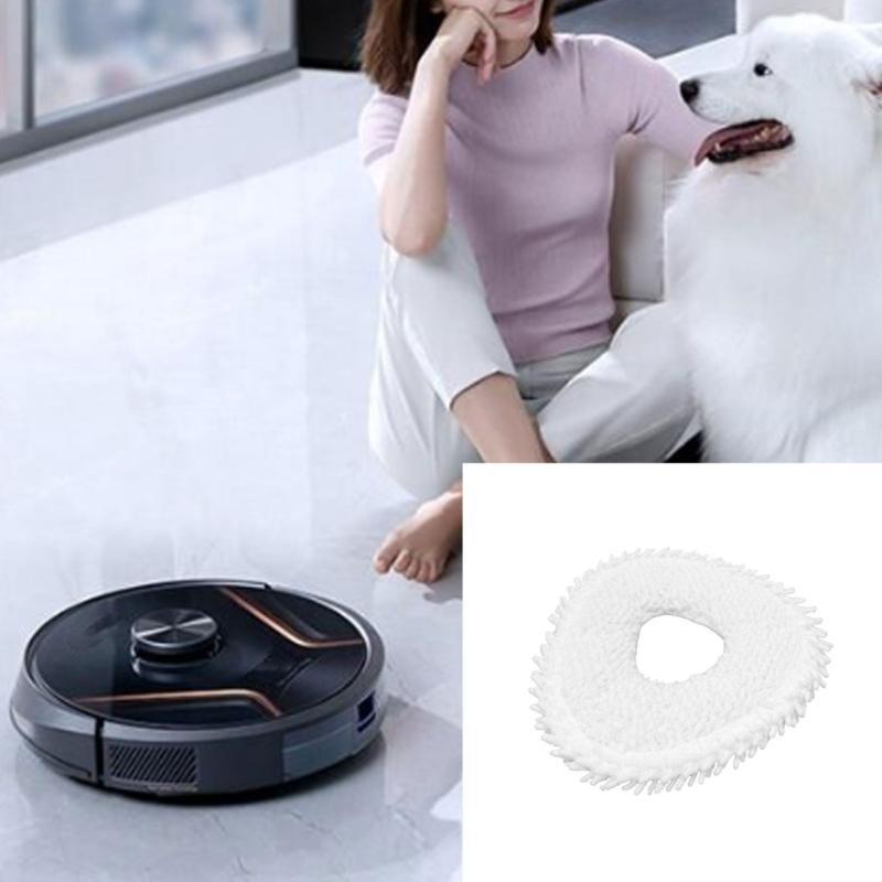 Washable Mop Cloth Sweeping Robot Replacement Fiber Material for Narwal J4