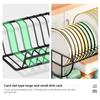 2 Tier Dish Drying Rack Drain Board Set Tableware Drainer Kitchen Countertop Storage Rack Cup Holder Knife and Fork Holder