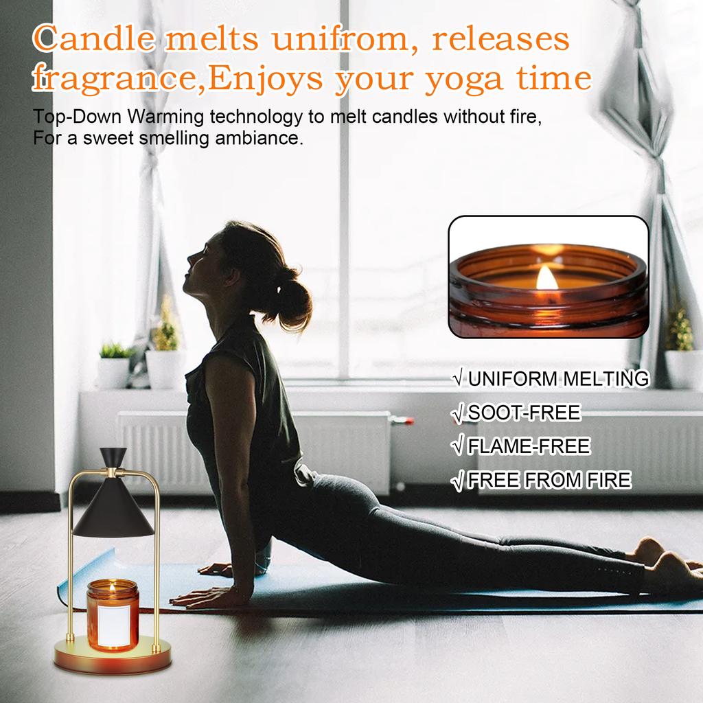 Safe And Low Maintenance Metal Shade For Modern Decorations Dimming Function Timing Function Melting Speed 2 Hrs