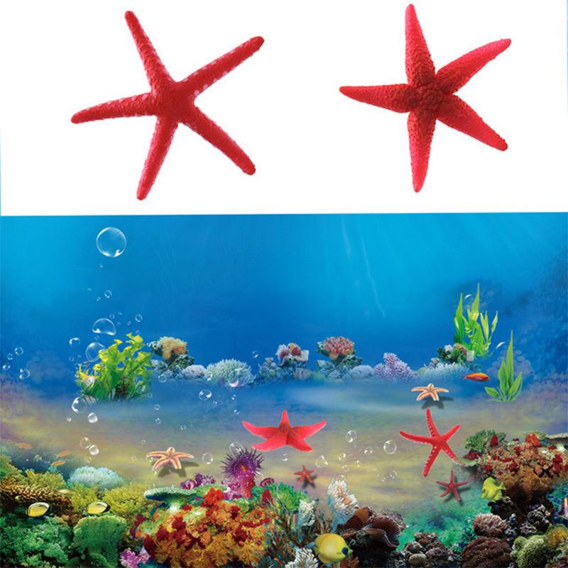 Starfish Aquarium Decoration - Multiple Colors for Fish Tank Simulation