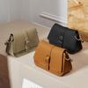 New Genuine Leather Women's Bag Mother Bag Women's Commuting Simple Handbag Crossbody Bag Saddle Bag