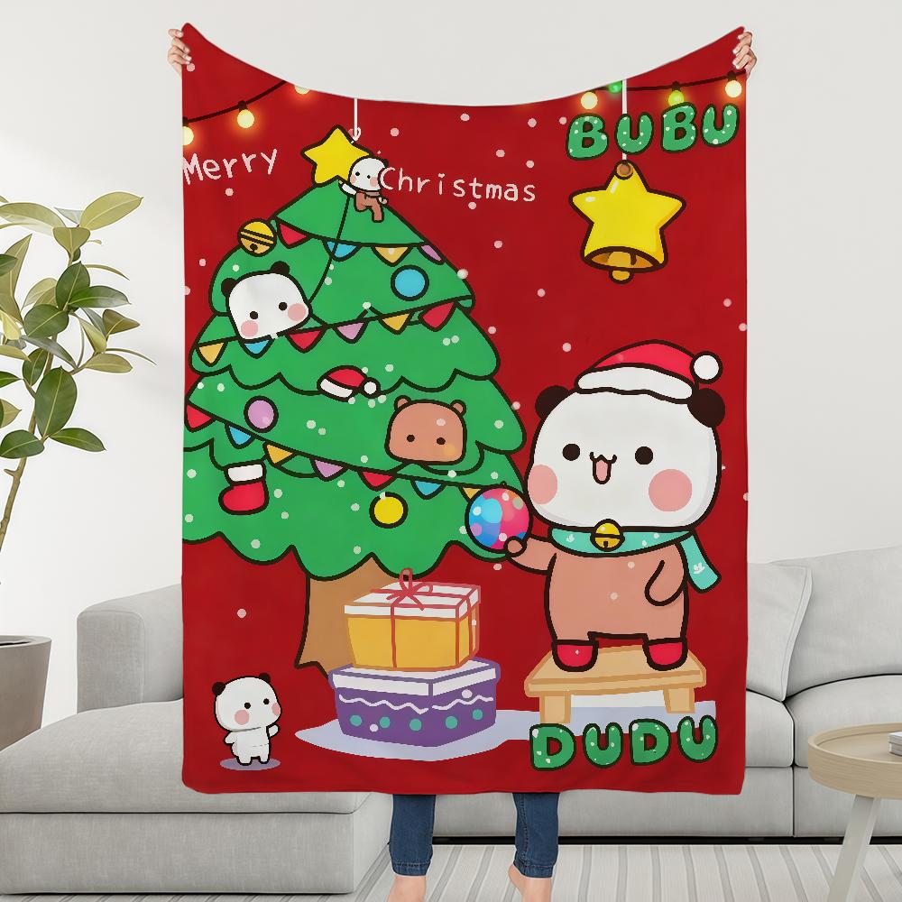 Bubu Couple Blanket Throw Super Cosy Plush Living Christmas Dudu Room Sofa Couch Childish Merry Birthday Gifts