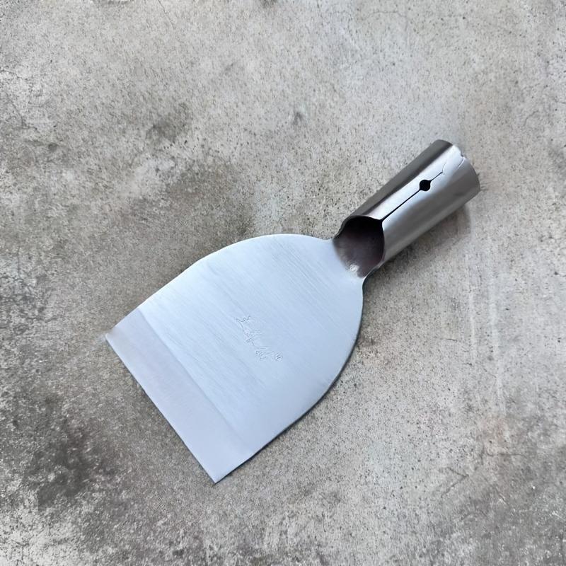 

1PC Multifunctional Chrome Steel Shovel, Handless, Strong Cleaning Shovel Scraper/Wall Peeling Shovel/Garden Bark Scraper