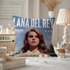 Singer L-Lana Del Rey Cushion Cover Anti-dustmite Pillowcase Invisible zipper silky short plush Sofa cushion cover