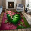 Multi-Size AKA Theme Printed Carpet Living Room Bedroom Sofa Large Area Decor Rug, Non-Slip Comfort Gift for Family and Friends