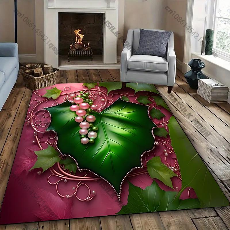 Multi-Size AKA Theme Printed Carpet Living Room Bedroom Sofa Large Area Decor Rug, Non-Slip Comfort Gift for Family and Friends