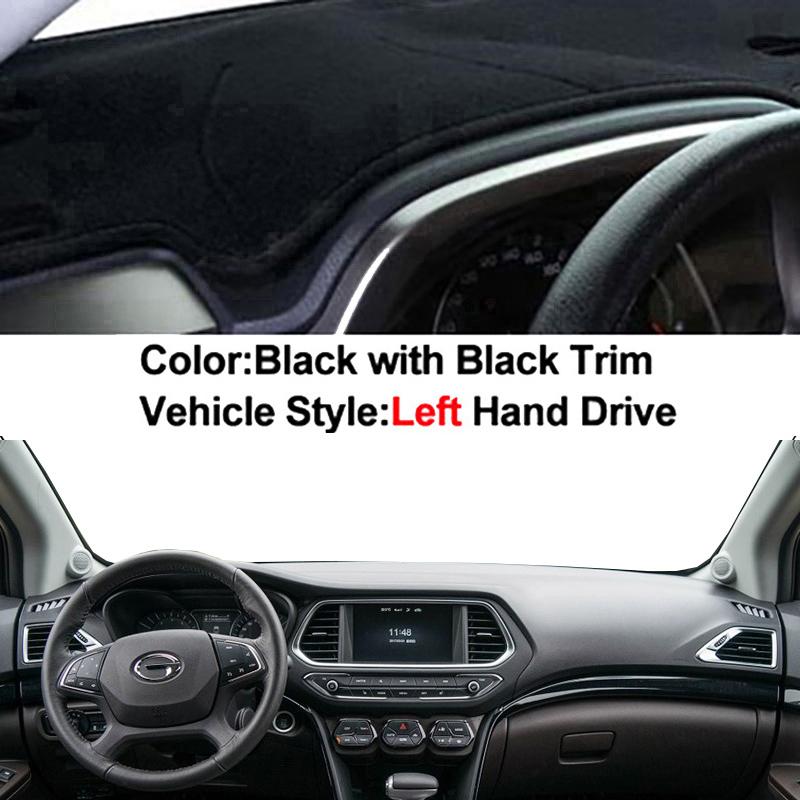 Auto-Armaturenbrettabdeckung für GAC Trumpchi GS4 2015 2016 2017 Mittelkonsolenschutz Teppich Armaturenbrettmatte Sonnenschutz Zubehör