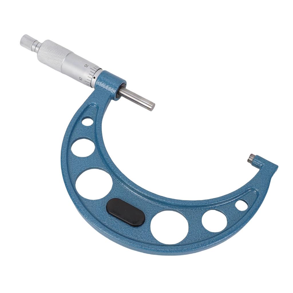Outside Micrometer Set 0.0001in Accuracy 3 To 4in Measuring Range Machinist Micrometer for Length Diameter Thickness